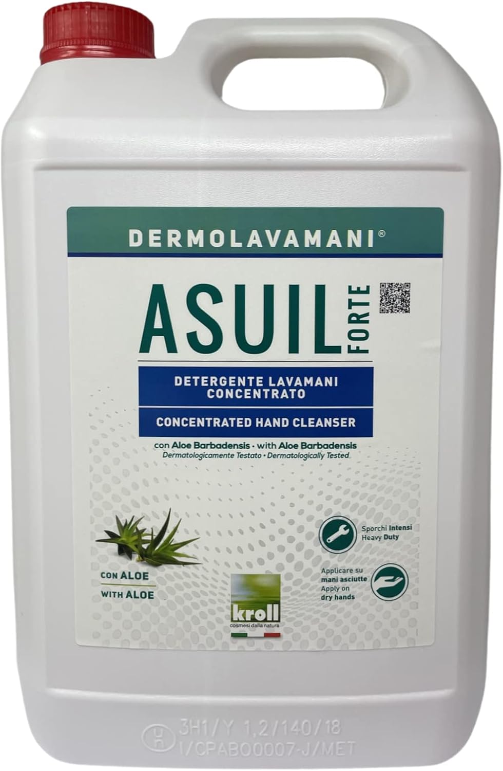 Sapone Asuil Forte Kroll Ecolabel Sporchi Ostinati, 5 Lt